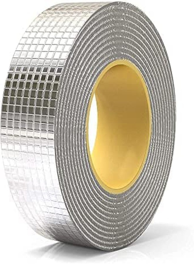 KriVat Waterproof Leakage Repair Aluminum Foil Tape Adhesive Tape Sealing Surface Crack Water Leakage Solution Outdoor Butyl Rubber Duct Tape for Pipe(5CM*5M) (Duct Tape-1) - Image 1